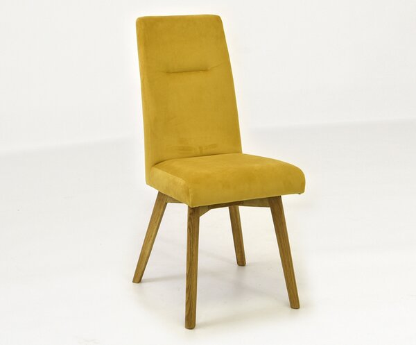 Jedálenská stolička TINA (žltá)