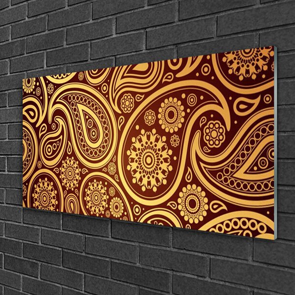 Obraz na skle Abstrakcia umenie 100x50 cm 2 Prívesky