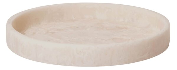 Dekoratívna okrúhla tácka Mist Pearl Ø 20 cm