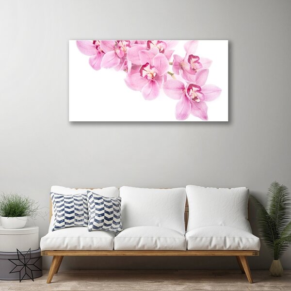 Skleneny obraz Kvety rastlina príroda 100x50 cm 2 Prívesky