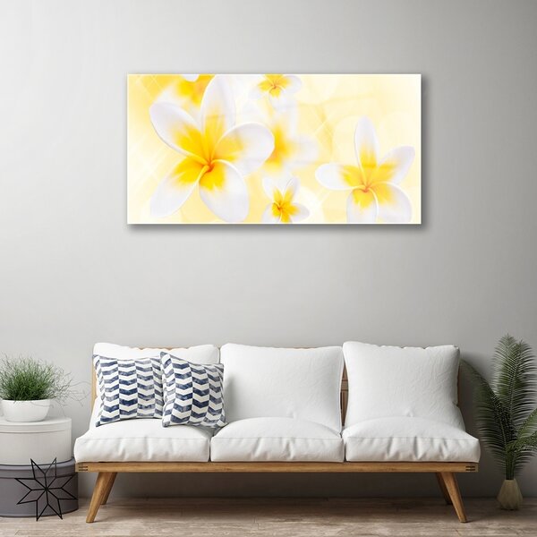 Skleneny obraz Kvety rastlina príroda 100x50 cm 2 Prívesky