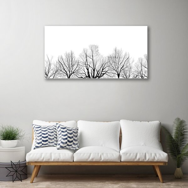 Skleneny obraz Stromy rastlina príroda 100x50 cm 2 Prívesky