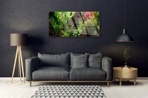 Skleneny obraz Rastlina kvety príroda 100x50 cm 2 Prívesky