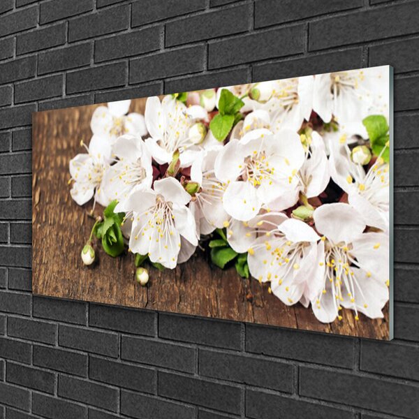 Skleneny obraz Kvety rastlina príroda 100x50 cm 2 Prívesky