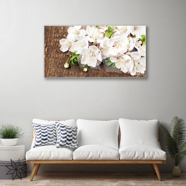 Skleneny obraz Kvety rastlina príroda 100x50 cm 2 Prívesky