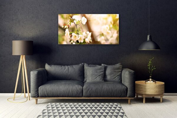 Skleneny obraz Kvety rastlina príroda 100x50 cm 2 Prívesky