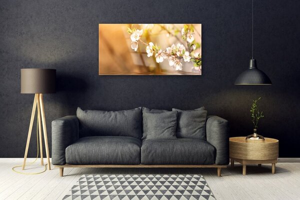 Skleneny obraz Kvety rastlina príroda 100x50 cm 2 Prívesky