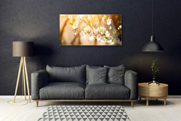 Skleneny obraz Kvety rastlina príroda 100x50 cm 4 Prívesky