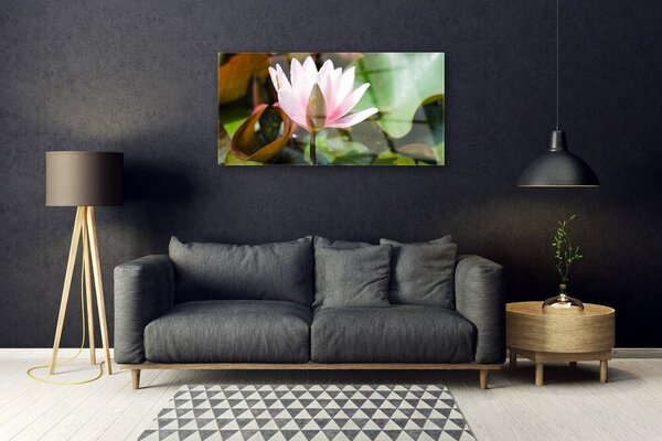 Skleneny obraz Kvet rastlina príroda 100x50 cm 2 Prívesky