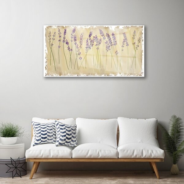 Skleneny obraz Kvety rastlina príroda 100x50 cm 2 Prívesky