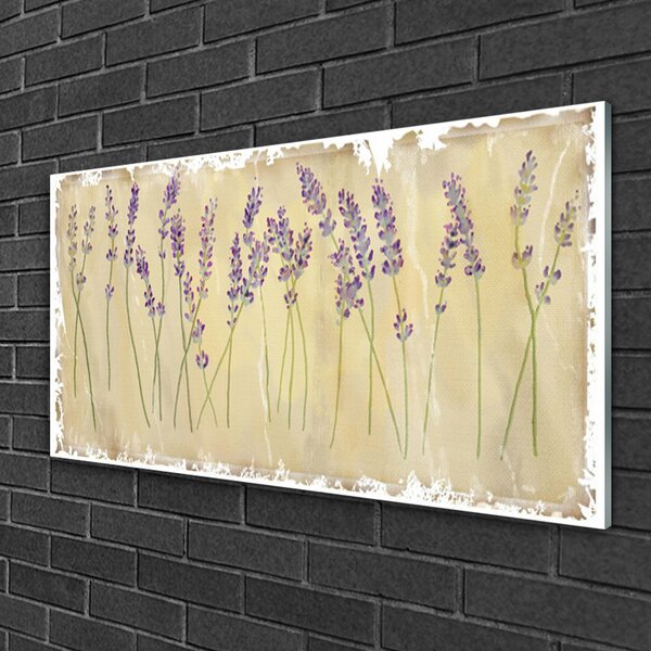 Skleneny obraz Kvety rastlina príroda 100x50 cm 2 Prívesky