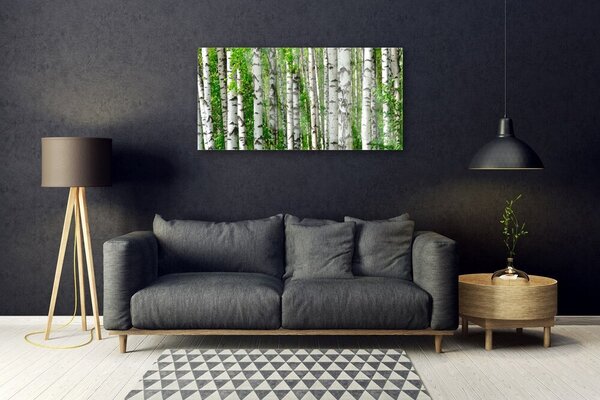Skleneny obraz Les rastlina príroda 100x50 cm 2 Prívesky