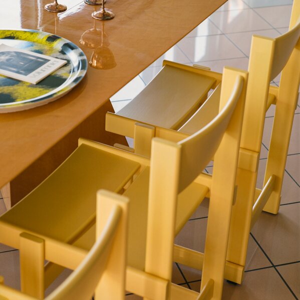 Kreslo Bullnose Lounge, Yellow Stain – Hem