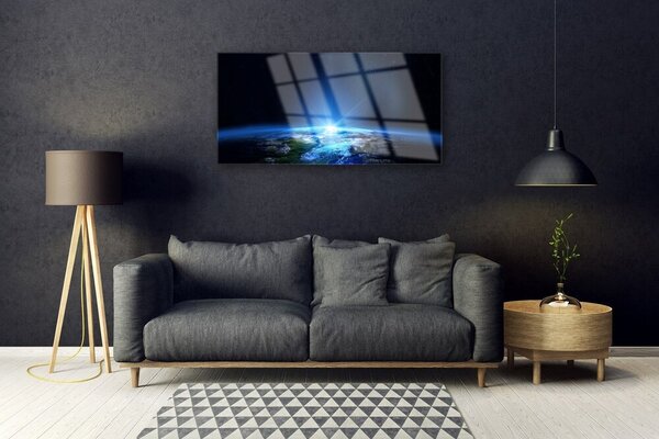 Obraz na skle Abstrakcie vesmír 100x50 cm 2 Prívesky