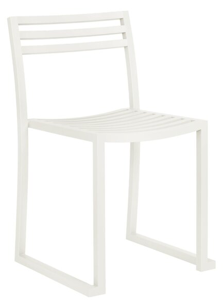 Záhradná stolička Chop, Grey White – Hem