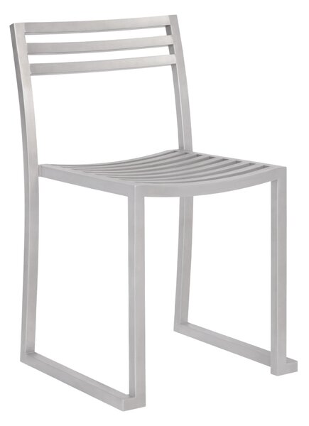 Záhradná stolička Chop, Stainless steel – Hem