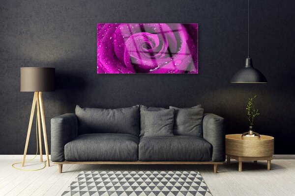 Obraz na skle Ruže kvet rastlina 100x50 cm 2 Prívesky