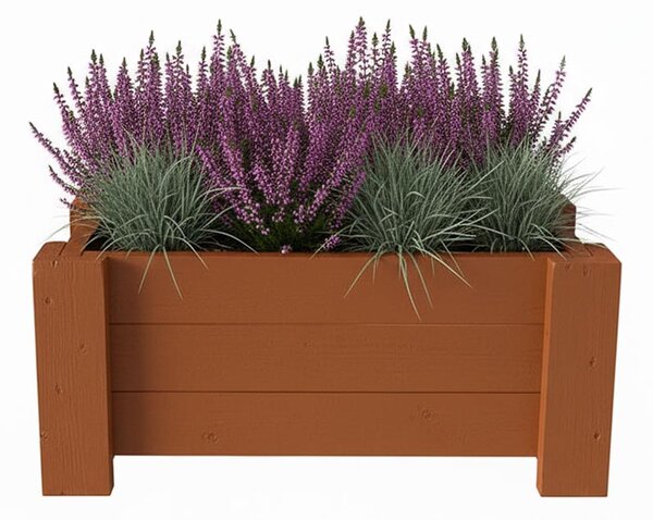 ATMOWOOD Drevený truhlík 60 cm - teak