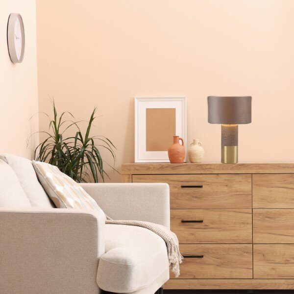 RABALUX 74219 Yelda stolná lampa D330mm 1xE27 hnedá, zlatá