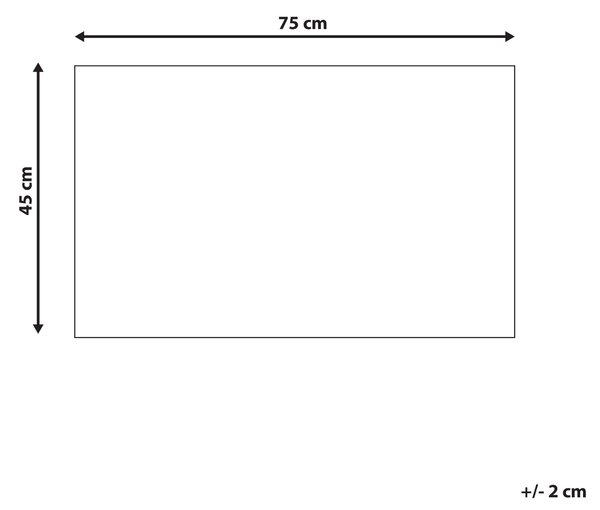 Rohožka prírodná kokosové vlákno 45 x 75 cm PVC protišmyková spodná strana rohož so vzorom včiel moderná