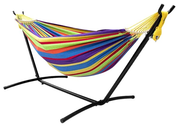 LEAN Hojdacia sieť so stojanom 200x120cm - Farebná