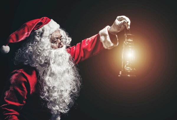 Magnetický kryt radiátora Vianočné ozdoby Santa Claus 60x100