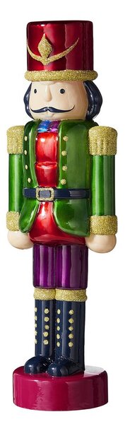 X-MAS LED Luskáčik sklenený 30 cm - zelená