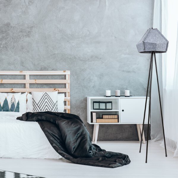 RABALUX 74000 Lomiro stojacia lampa D440mm 1xE27 šedá