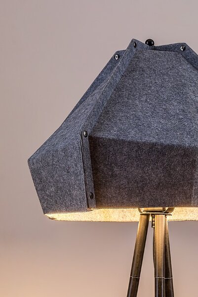 RABALUX 74000 Lomiro stojacia lampa D440mm 1xE27 šedá