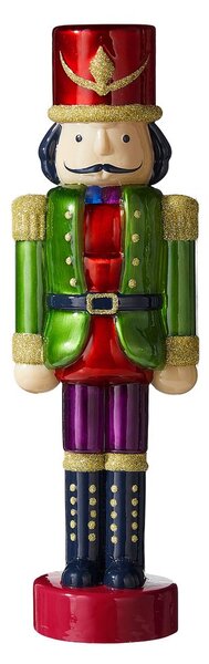 X-MAS LED Luskáčik sklenený 30 cm - zelená