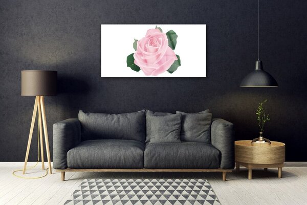 Obraz na skle Ruže kvet rastlina 100x50 cm 2 Prívesky