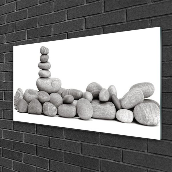 Obraz na skle Kamene umenie 100x50 cm 2 Prívesky