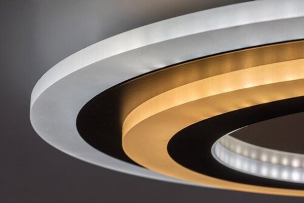 RABALUX 71314 Taneli2 stropné svietidlo D450mm LED 56W/4950lm 3000+4000+6000K čierna, zlatá, stmievateľné, diaľkový ovládač