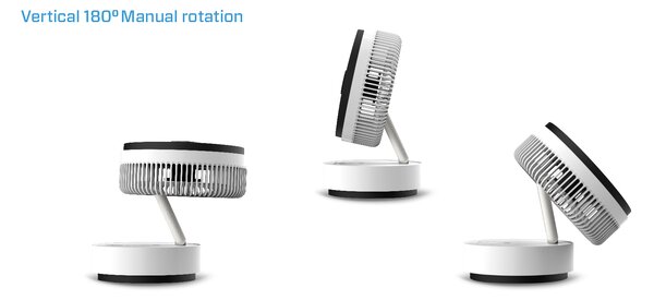 Cirkulačný ventilátor s ionizátorom Clean Air Optima CA-404W, biela