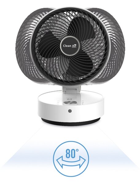 Cirkulačný ventilátor s ionizátorom Clean Air Optima CA-404W, biela