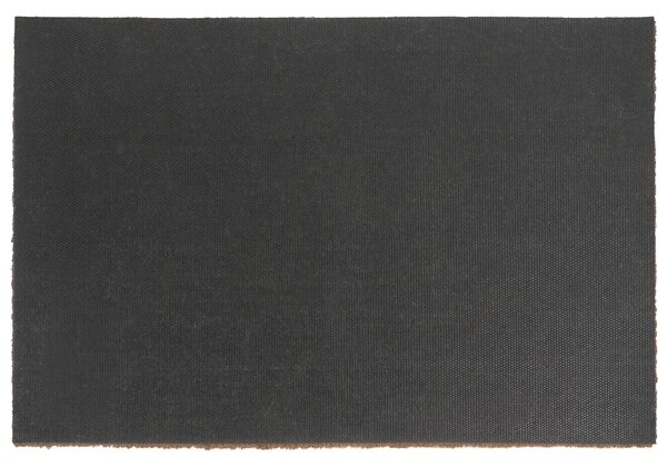 Rohožka viacfarebná prírodné kokosové vlákno 40 x 60 cm PVC protišmyková spodná strana rohož so vzorom kvetov moderná