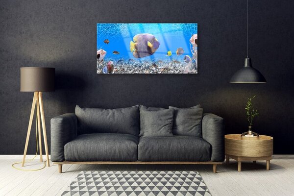 Obraz na skle Ryba príroda 100x50 cm 2 Prívesky
