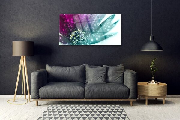 Obraz na skle Kvet rastlina príroda umenie 100x50 cm 2 Prívesky