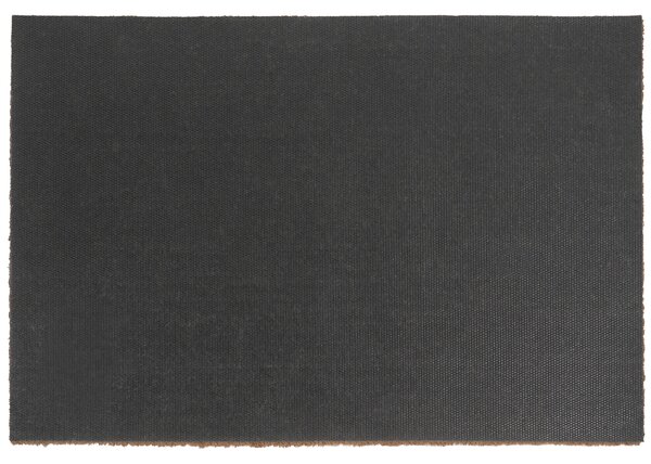 Rohožka viacfarebná prírodné kokosové vlákno 50 x 80 cm PVC protišmyková spodná strana rohož so vzorom kvetov moderná