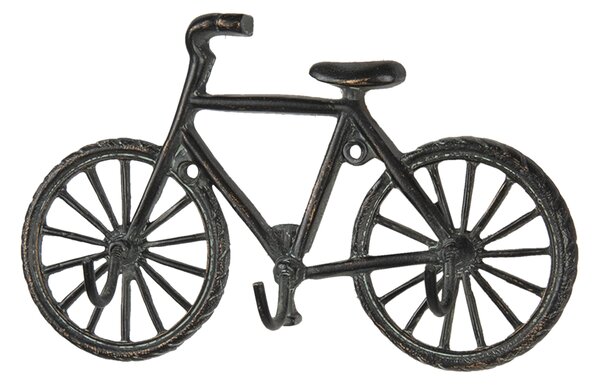 Vešiak BICYKEL šedá kov