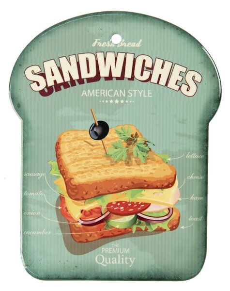 Doska na krájanie SANDWICHES keramika
