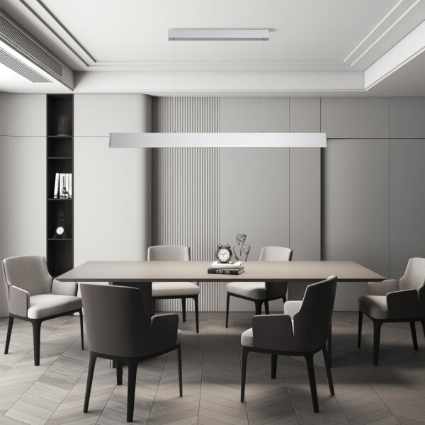 Brilagi - LED Stmiev. luster na lanku SLIMLINE LED/40W/230V 3000-6000K strieborná +DO
