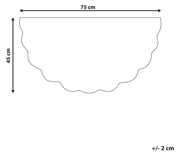 Rohožka viacfarebná prírodné kokosové vlákno 45 x 75 cm PVC protišmyková spodná strana rohož so vzorom páva moderná