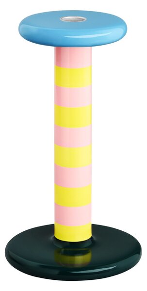 Svietnik Pesa High, Pink / Sulfur Yellow Stripe – Hem