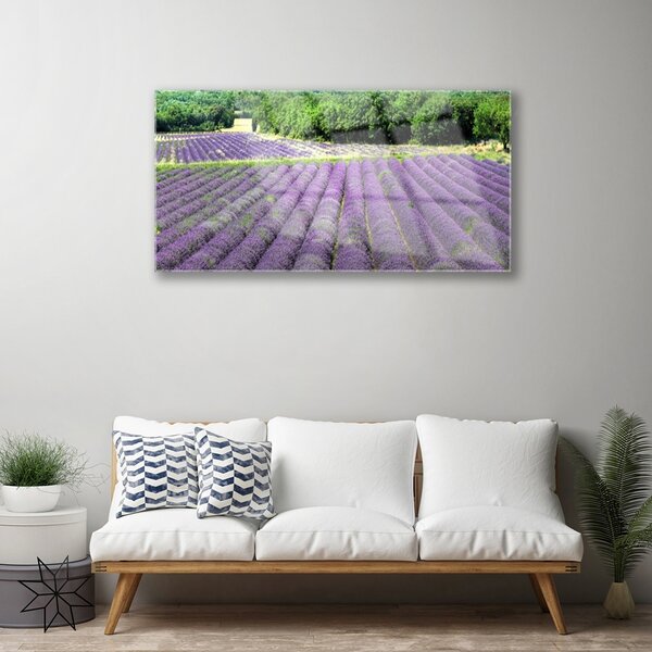 Obraz na skle Lúka kvety príroda 100x50 cm 4 Prívesky