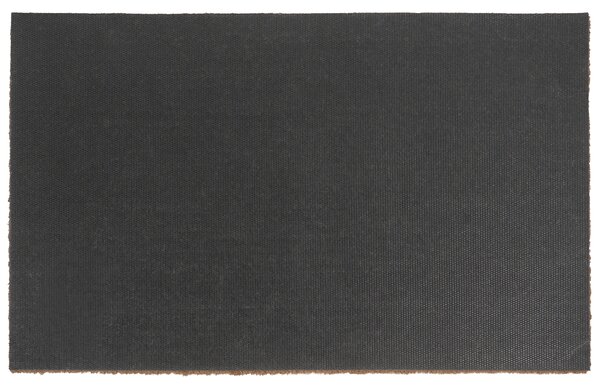 Rohožka viacfarebná prírodné kokosové vlákno 45 x 75 cm PVC protišmyková spodná strana rohož so vzorom kvetov moderná