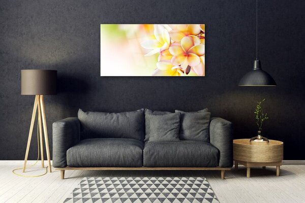 Obraz na skle Kvety rastlina príroda 100x50 cm 2 Prívesky