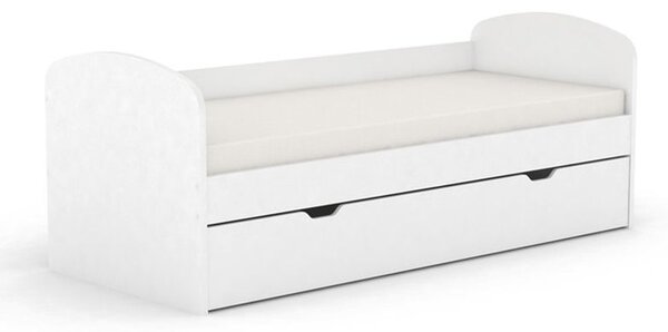 Pohodlná posteľ so zásuvkou, 80 - 10 farebných prevedení (d23474)