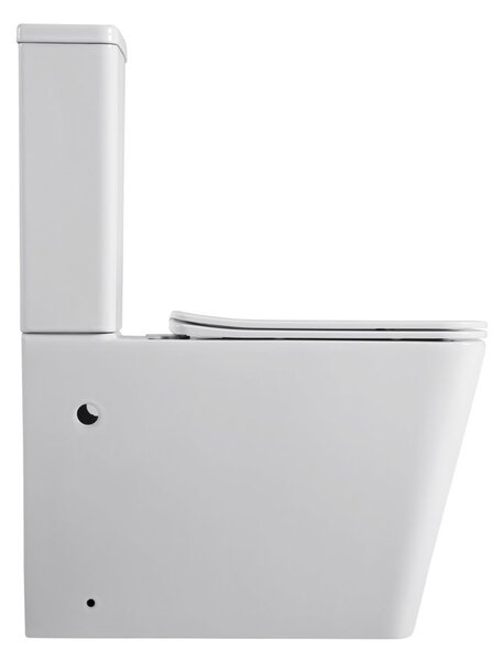 Erga Jotta, WC kombi misa 640x365x820 mm, Rimless + toaletné sedadlo, biela lesklá, ERG-V03-JOTTA-RIM-WH