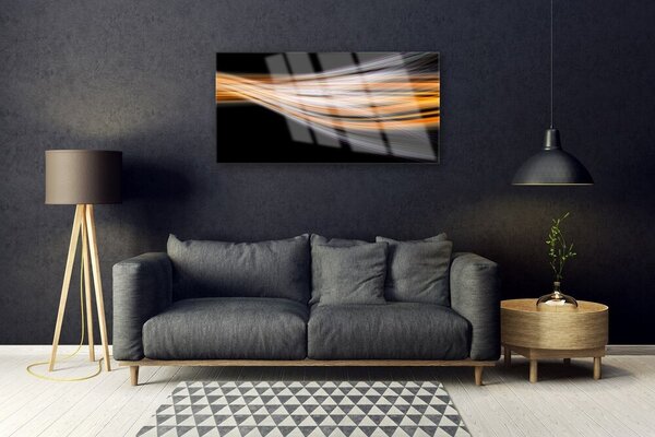 Obraz na skle Abstrakcia umenie 100x50 cm 2 Prívesky